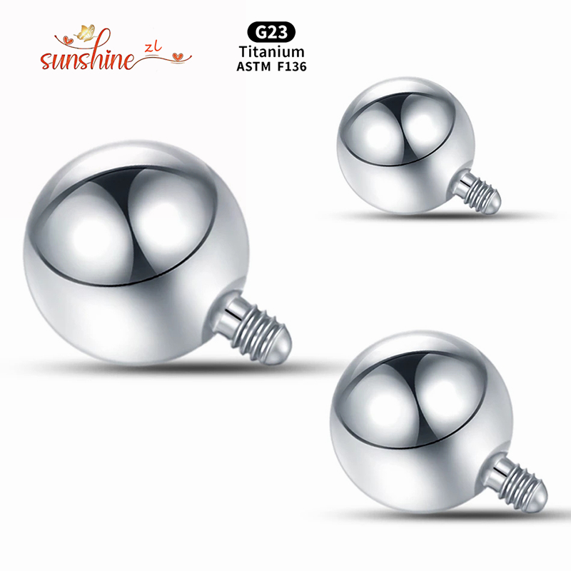 Boule filetée intérieure en ti - Body Jewelry Replacement Ball avis et prix