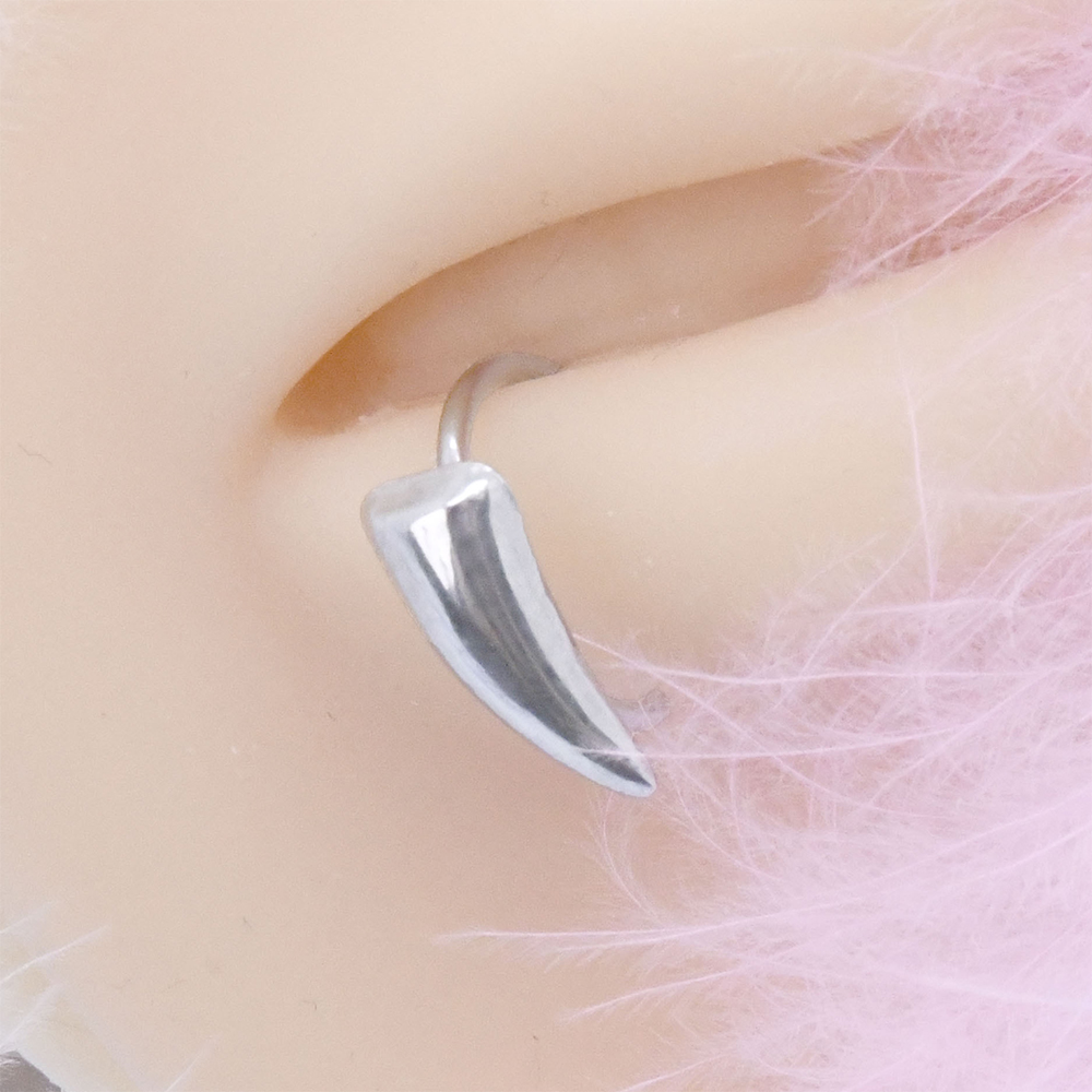 Faux anneau à lèvres en acier  - Body Jewelry For You avis et prix